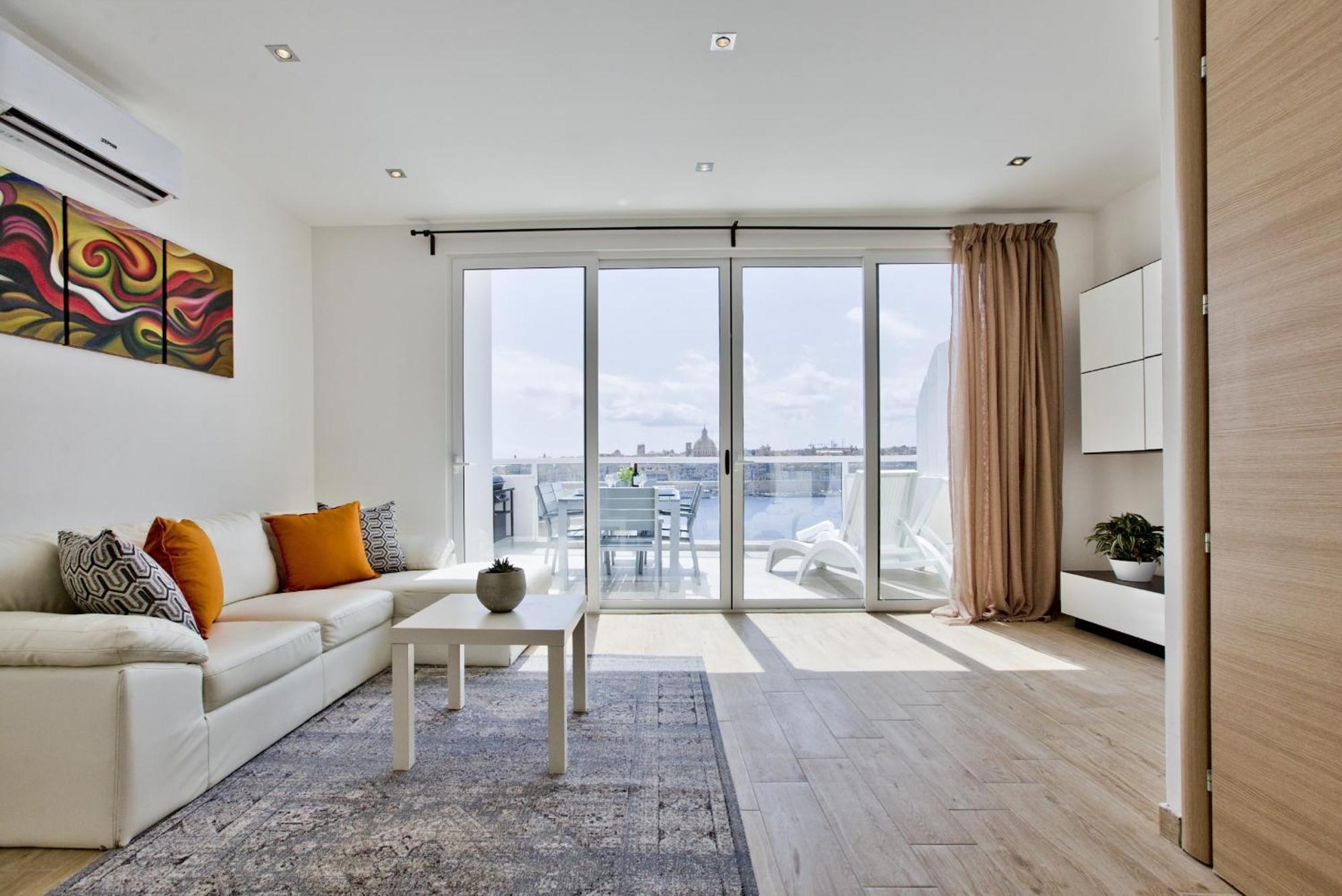 Bastions Seaview Apartments And Duplex Penthouse In Sliema By Shortletsmalta Eksteriør bilde